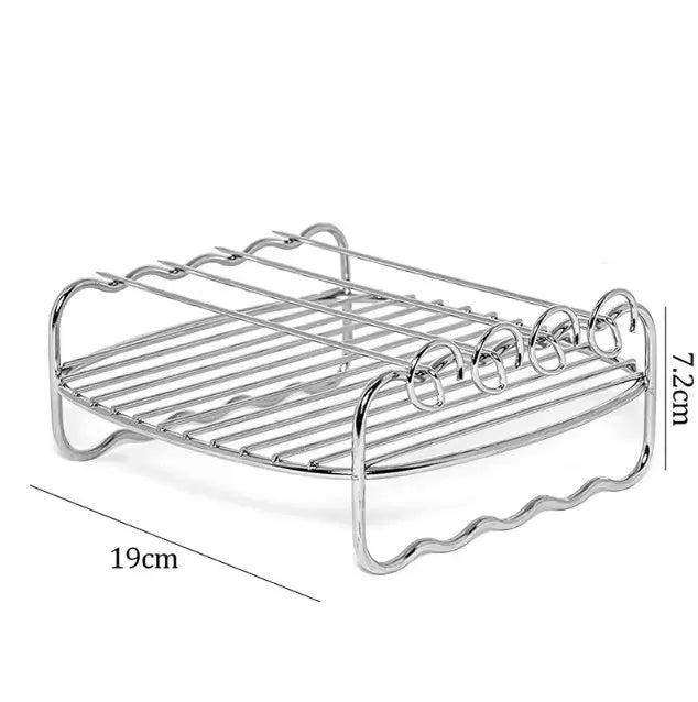 Kit Accessoires Air Fryer Réutilisables - Lot de 5 Pièces Air Fryer