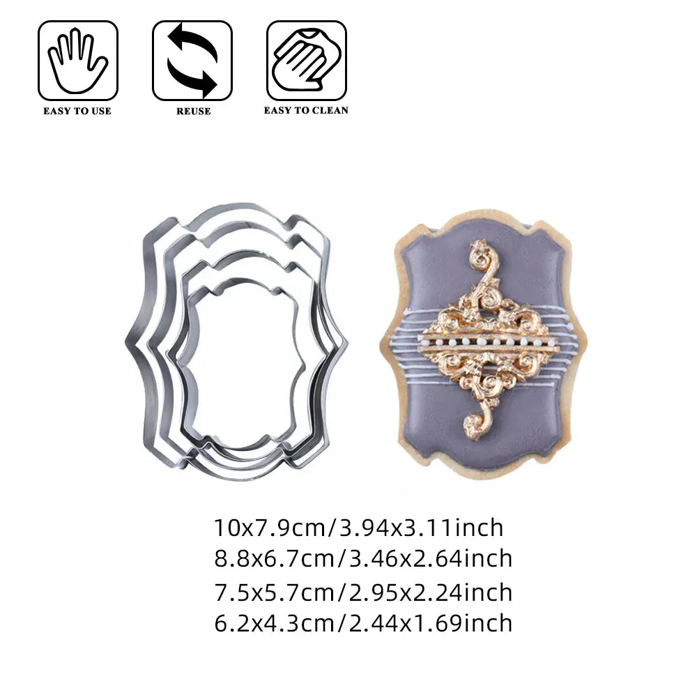Emporte-pièces en acier inoxydable 34 pièces - Formes variées pour pâtisserie emportepieces