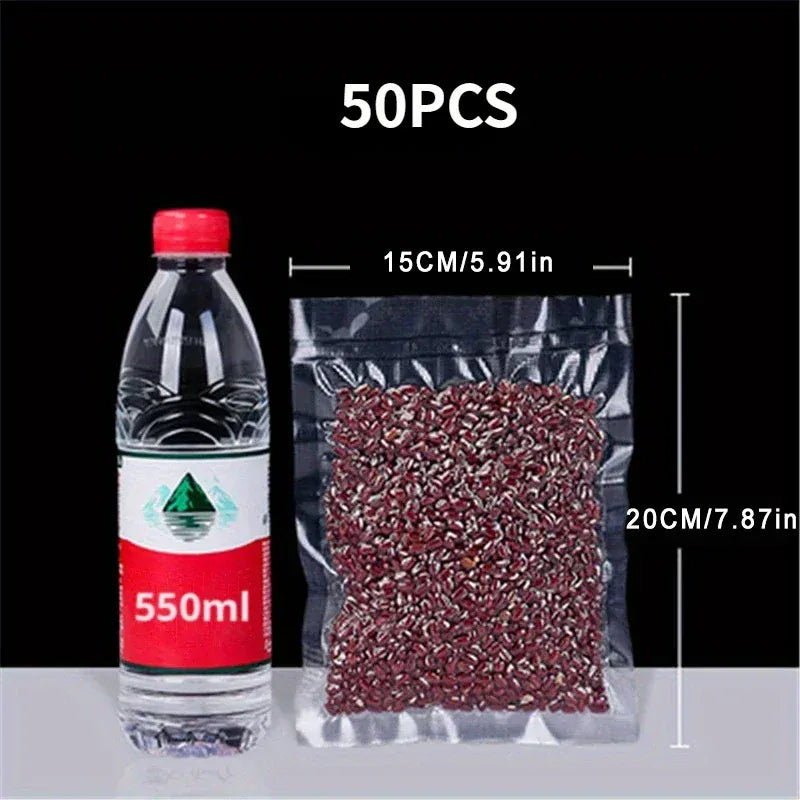 Sacs Sous Vide Alimentaire Transparent - Lot de 50 Unités sv