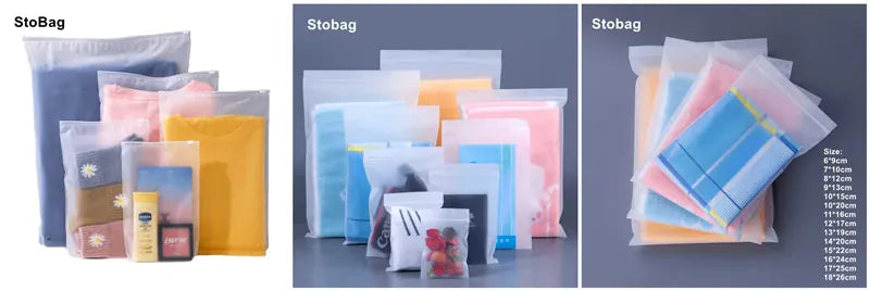 Sachets Kraft Réutilisables Lot de 100 pièces Transparent 20x30cm