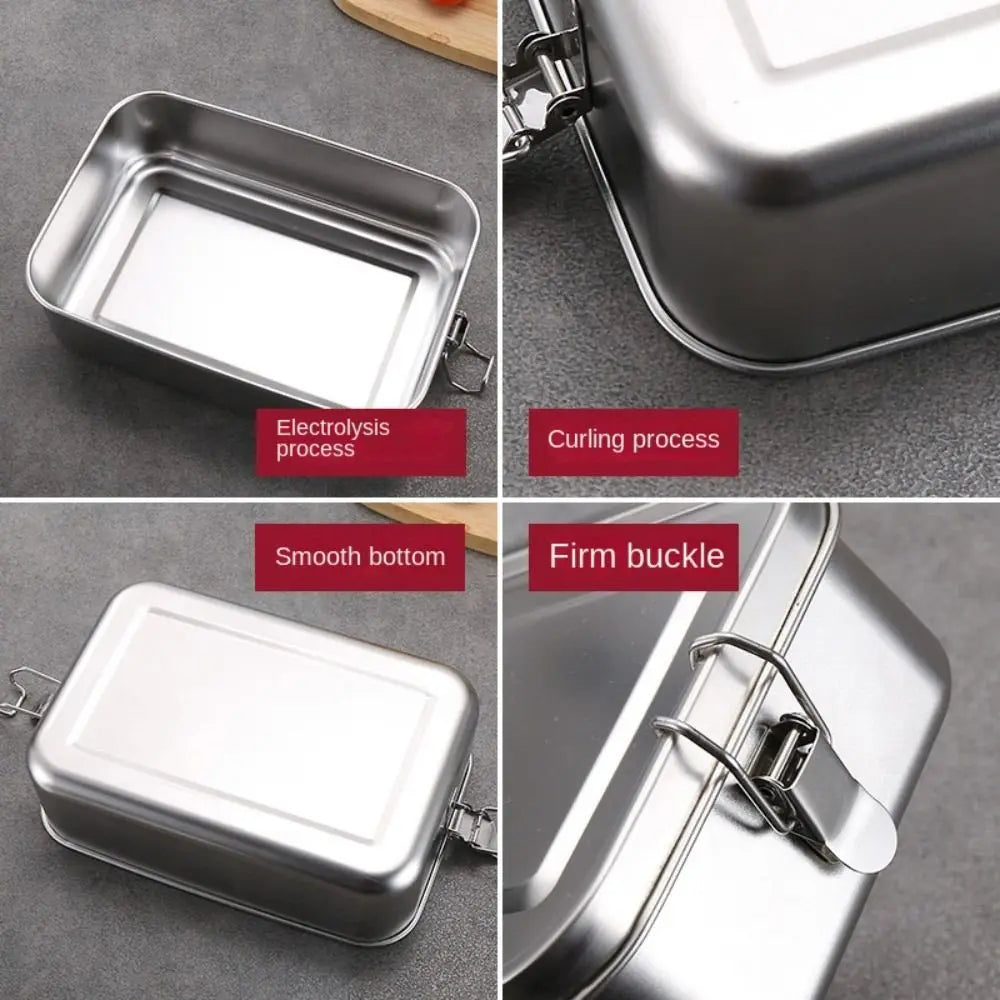 Gamelle en Inox hermétique de 850 à 2400 ml lunchbox