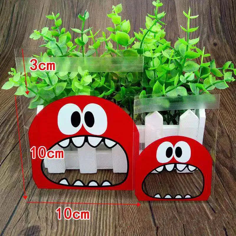 Sachets Emballage Apéritif Cartoon Lot de 100 Pièces 10x15cm