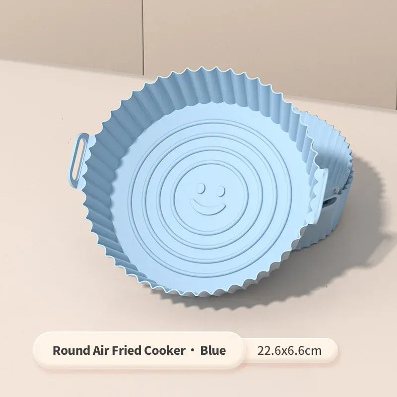 Moule Silicone Air Fryer Rond Réutilisable 25 cm - Lot de 1 Air Fryer