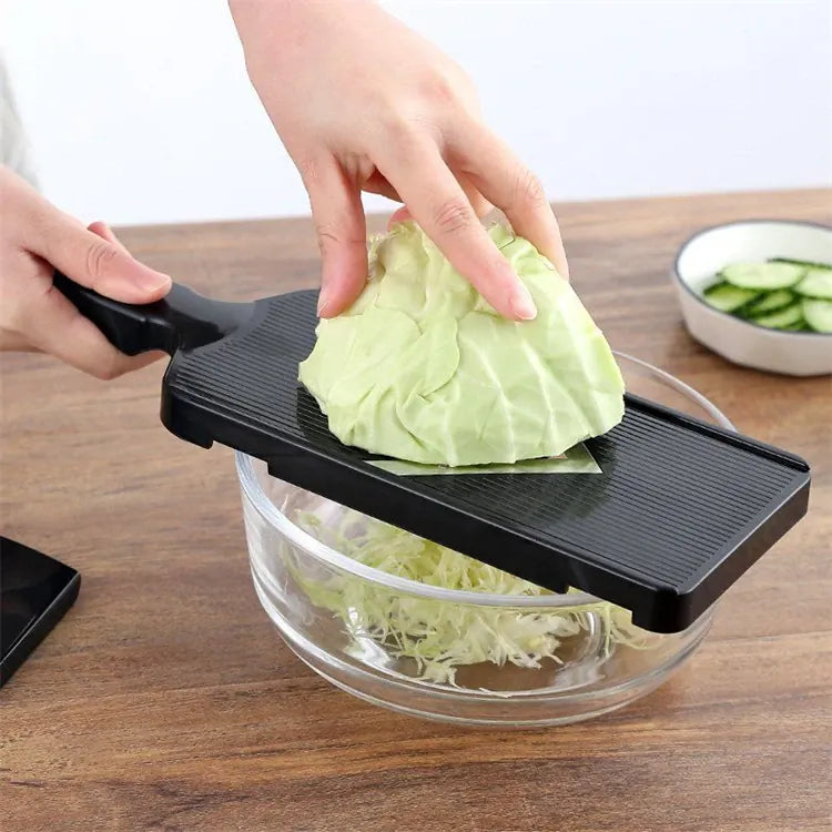 Mandoline à Chou en Acier Inoxydable - Râpe à Légumes avec Grille Mandoline