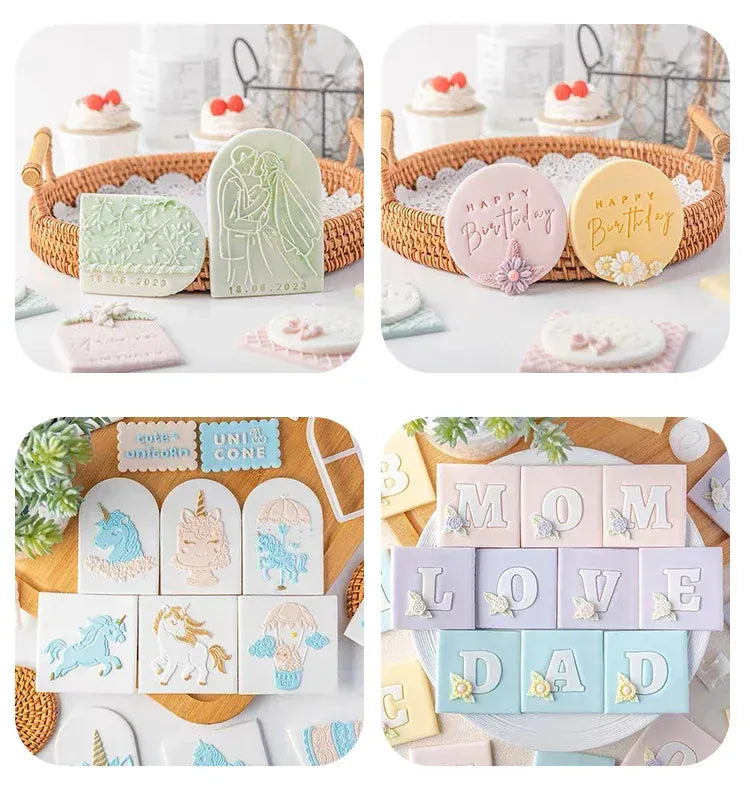 Emporte-pièce à Pâtisserie - Ensemble de 6 Formes Géométriques emportepieces