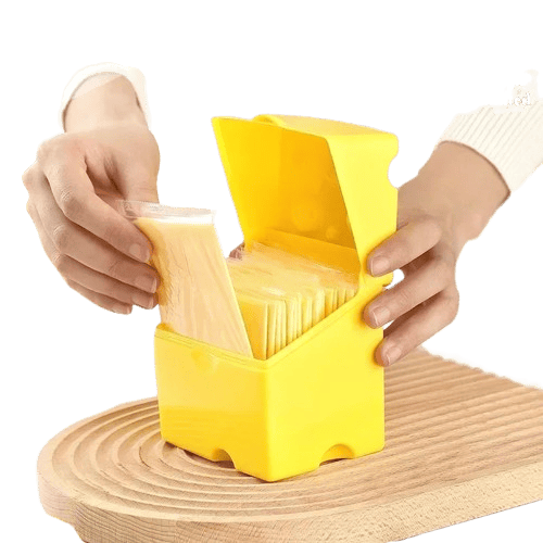 Boîte de Conservation pour Fromage Tranché