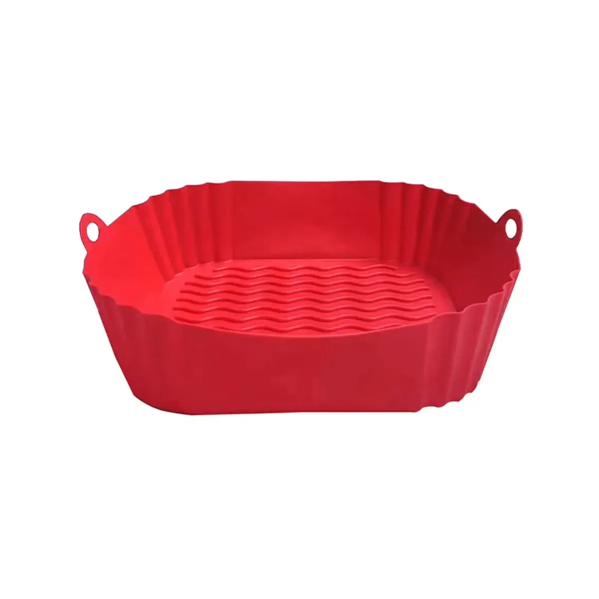 Moule Silicone Réutilisable Air Fryer Carré - Lot de 3 Pièces Air Fryer