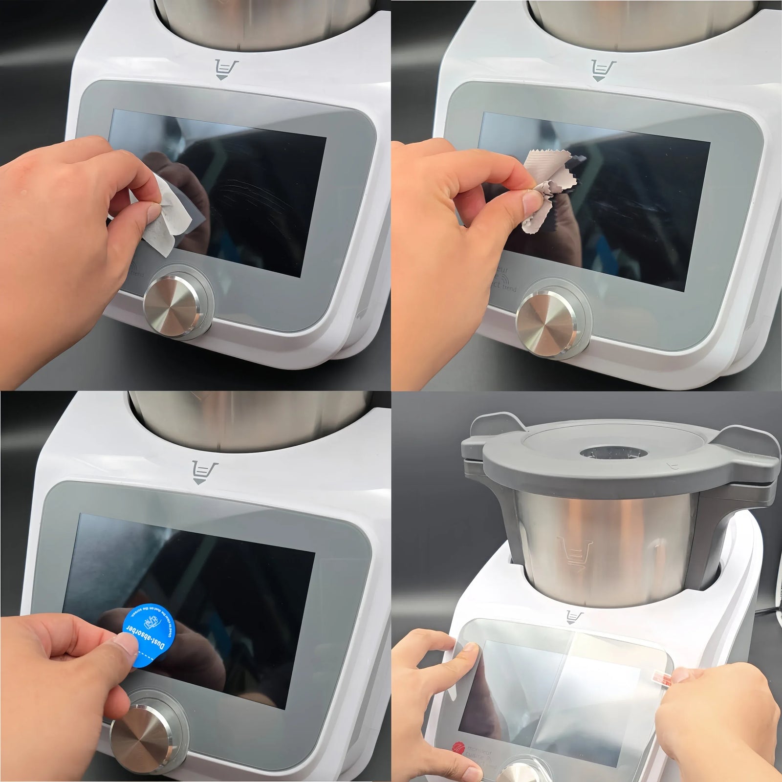 Protection Écran Monsieur Cuisine Connect et Smart - Verre Trempé Monsieur Cuisine