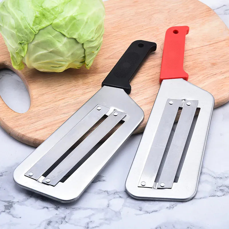 Coupe-légumes Inox Multifonction avec Poignée | Slicer de Chou Coupe Légumes