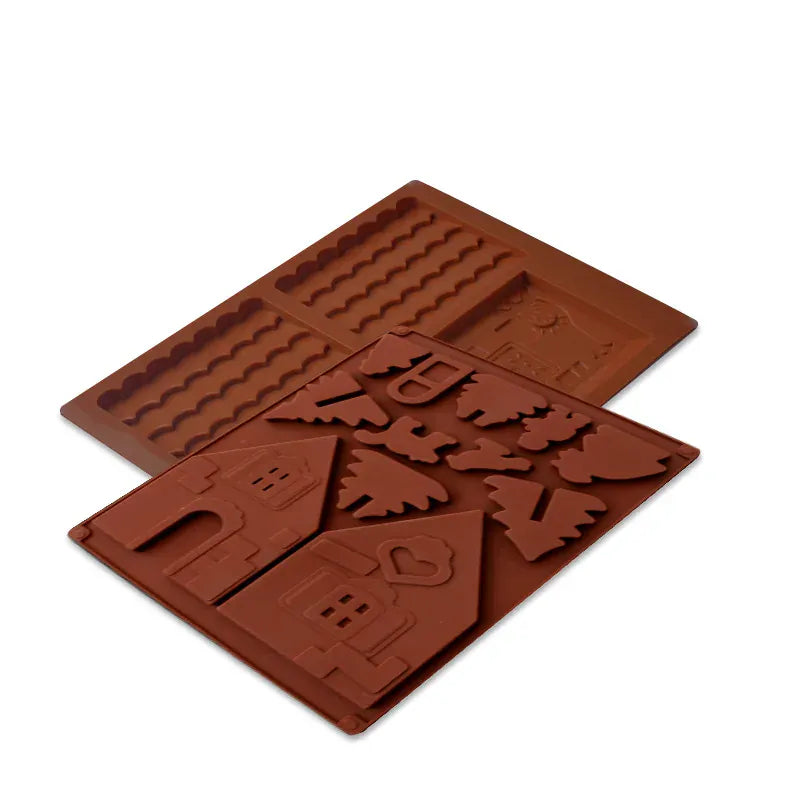 Emporte-pièces en inox - Set de 4 formes décoratives souriantes pour Noël emportepieces