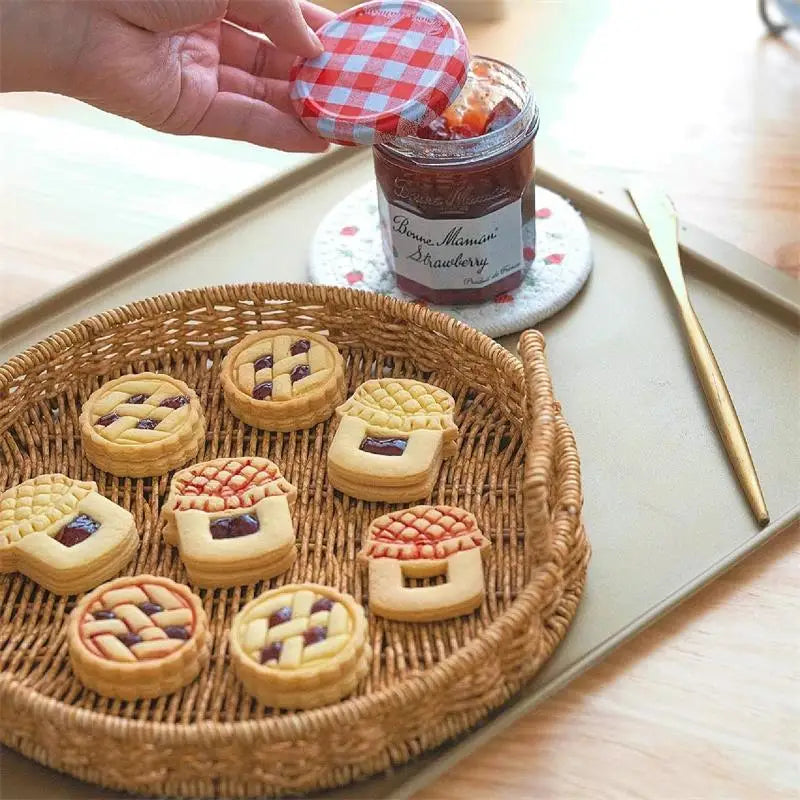 Emporte-pièces en plastique pour biscuits en forme de tartes - 3D Noël emportepieces