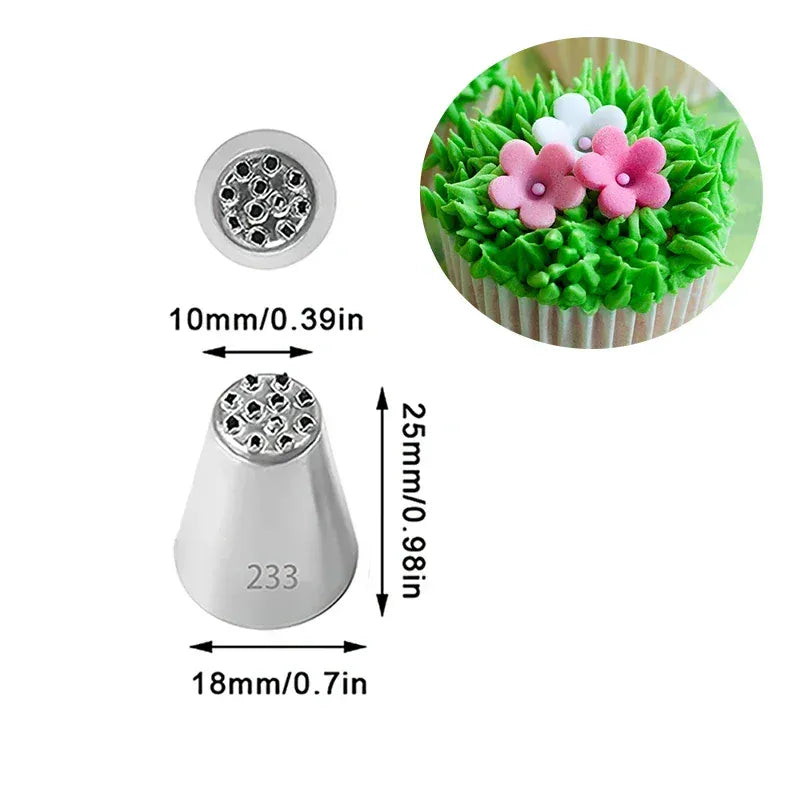 Douilles de pâtisserie en acier inoxydable - Set de 15 pièces pour décoration de gâteaux et cupcakes douillepoche