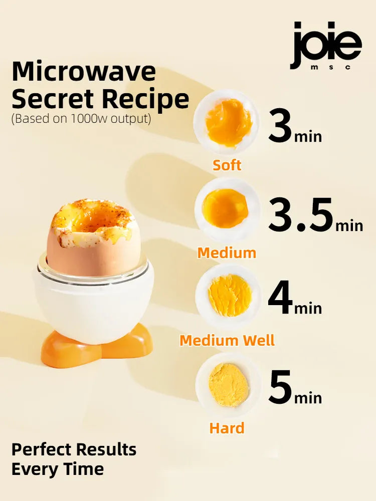 Guide de cuisson : 3 à 5 minutes selon la texture du jaune