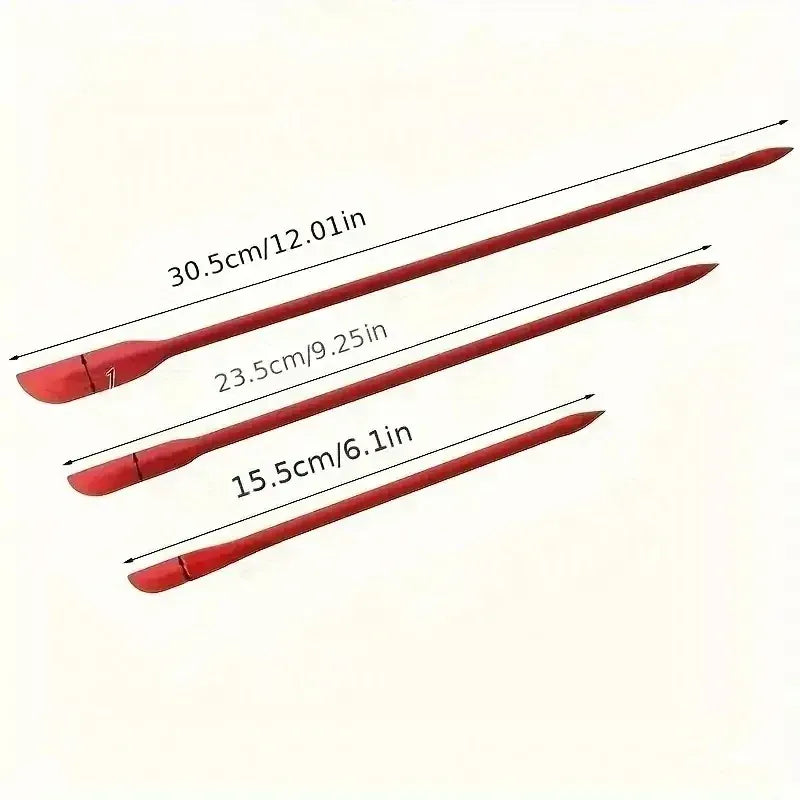 Set Spatules Silicone 3 Pièces | Résistantes à la Chaleur pour Confitures et Pots spatule en silicone