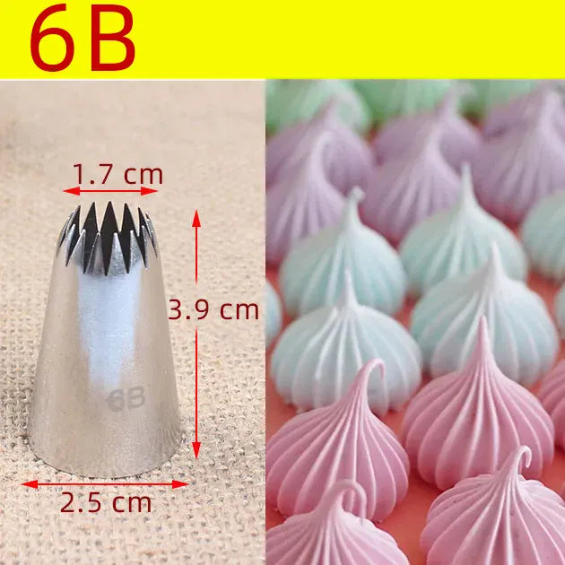 Set de 15 douilles à pâtisserie en acier inoxydable pour gâteaux et desserts douillepoche