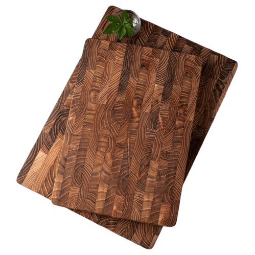 Planche à Découper en Bois de Teck Massif – 2 Tailles (34×22 cm ou 42×30 cm) planche a decouper en bois