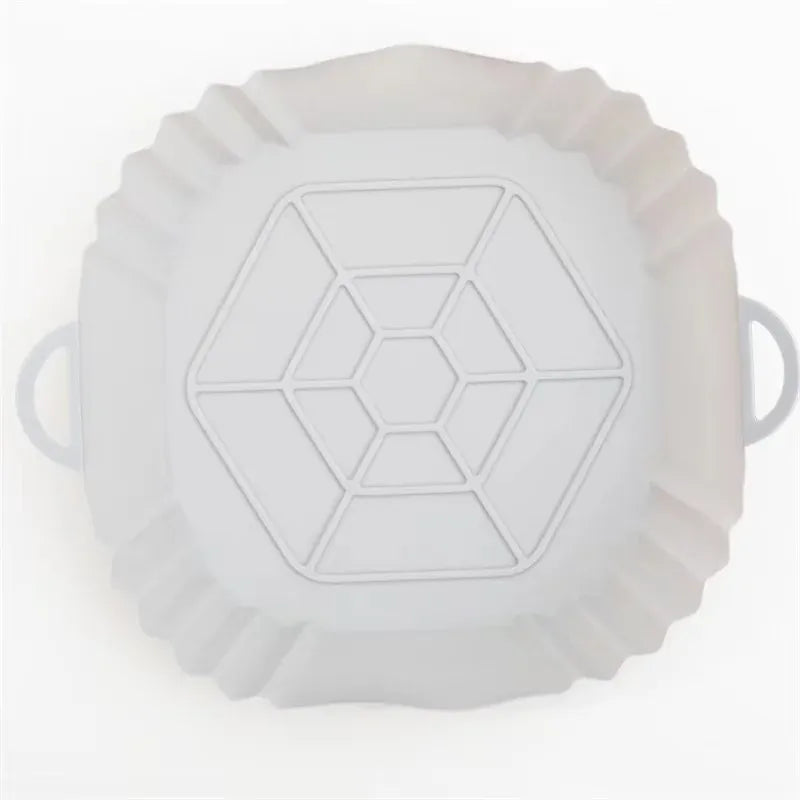Moule Silicone Réutilisable Air Fryer Carré - 1 Pièce Air Fryer