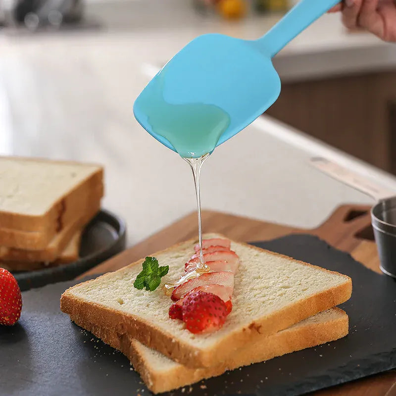 Spatule Silicone 21cm Résistante à Haute Température | Non-adhésive spatule en silicone