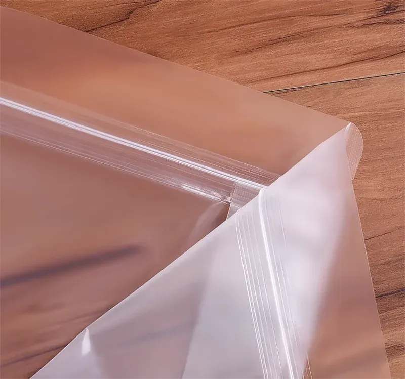 Sachets Zip Alimentaires Transparent Hermétiques - Lot de 50 pièces
