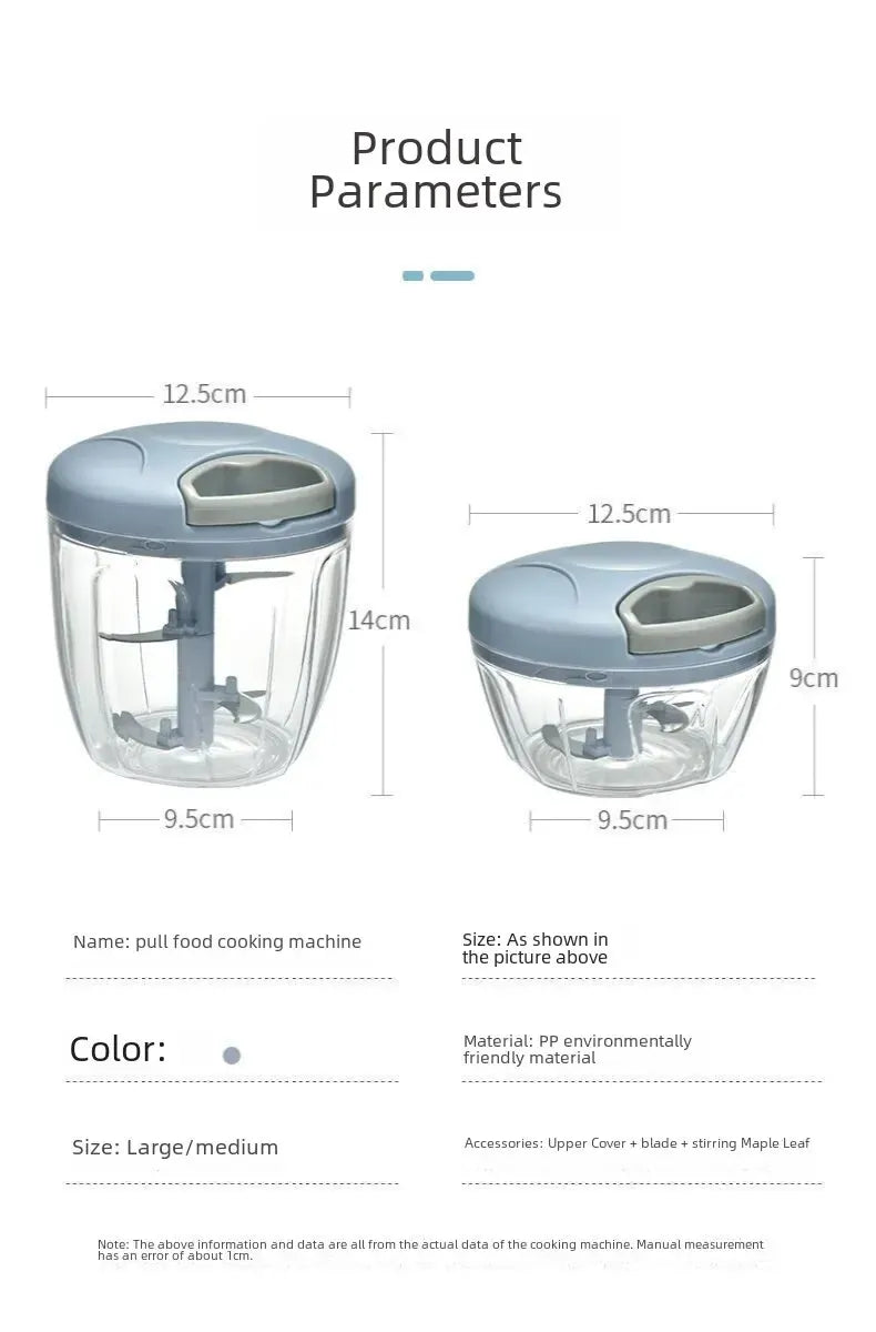 Presse-Ail Manuel Inox avec Cutter Multifonction 3 Pièces presseail