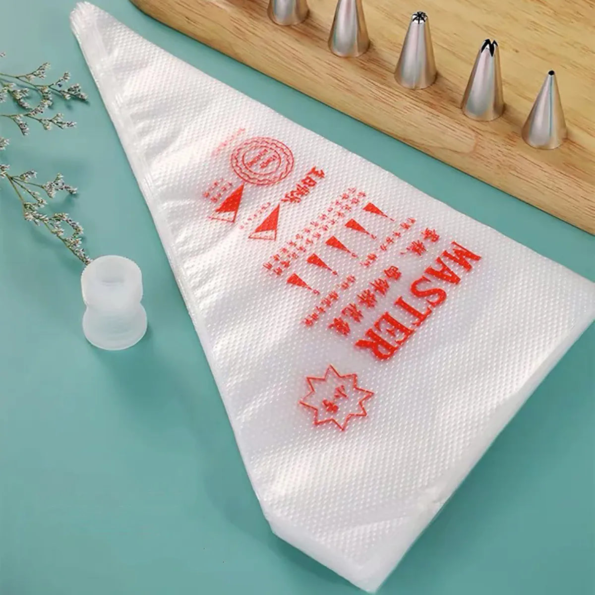 Poches à Douilles Jetables Épaisses - 100 PCS pour Décoration de Gâteaux douillepoche