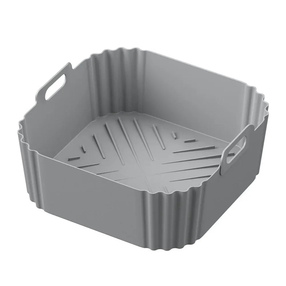 Moule Silicone Air Fryer Réutilisable 225 cm pour Friture 5-8QT Air Fryer