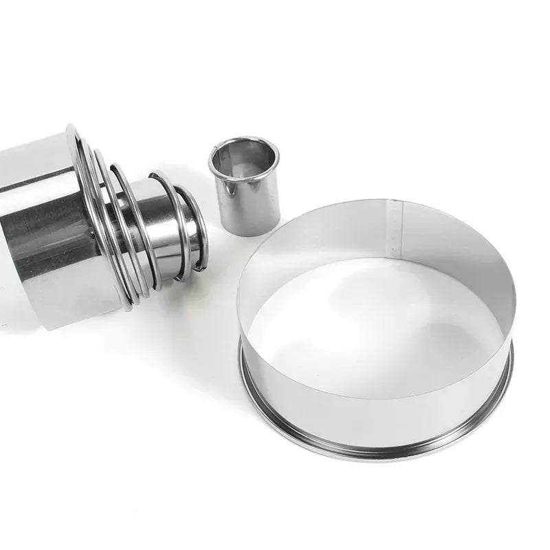 Emporte-pièces en acier inoxydable - Set de 12 pièces pour pâtisserie emportepieces