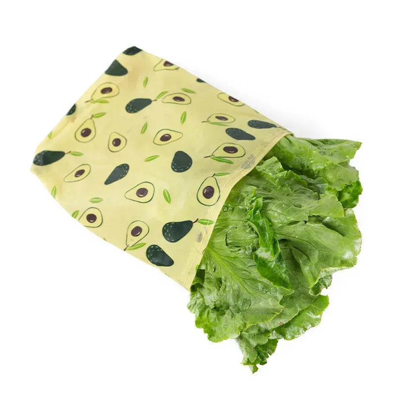 Emballage Alimentaire Cire d'Abeille Réutilisable - Lot de 2 far
