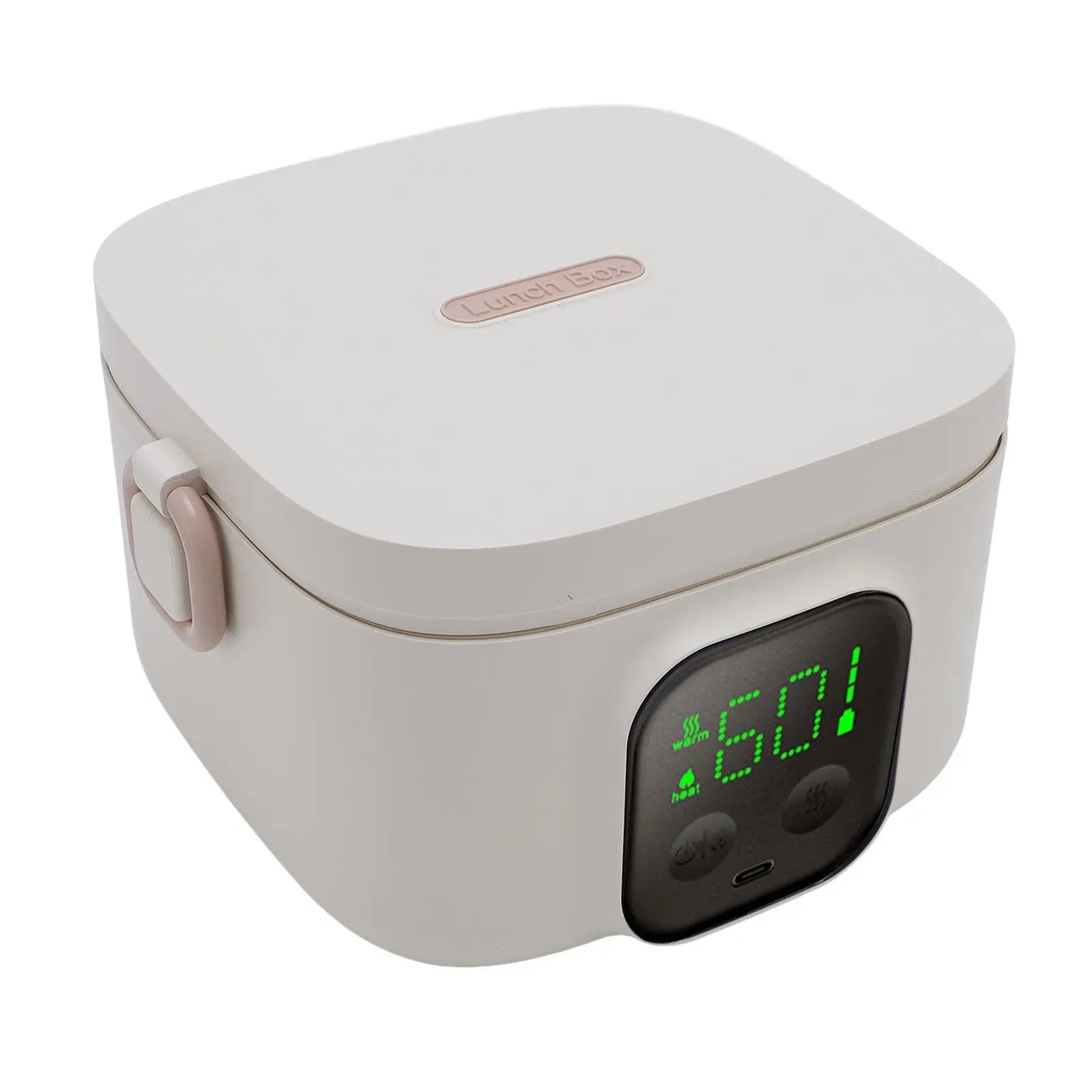 LunchBox Chauffante Sans Fil — 500 ml — 8800 mAh — Minuterie — Cuve Inox 304 lunchboxchauf