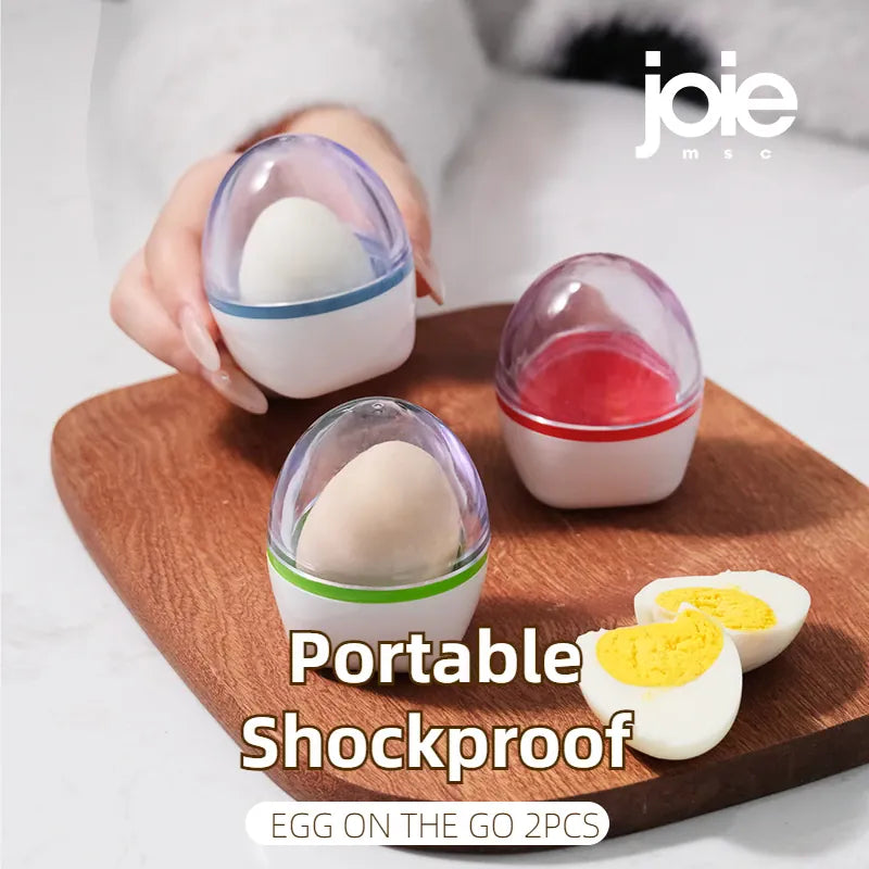 Boîte Range-Oeufs Étanche 2 Pièces avec Protection Choc