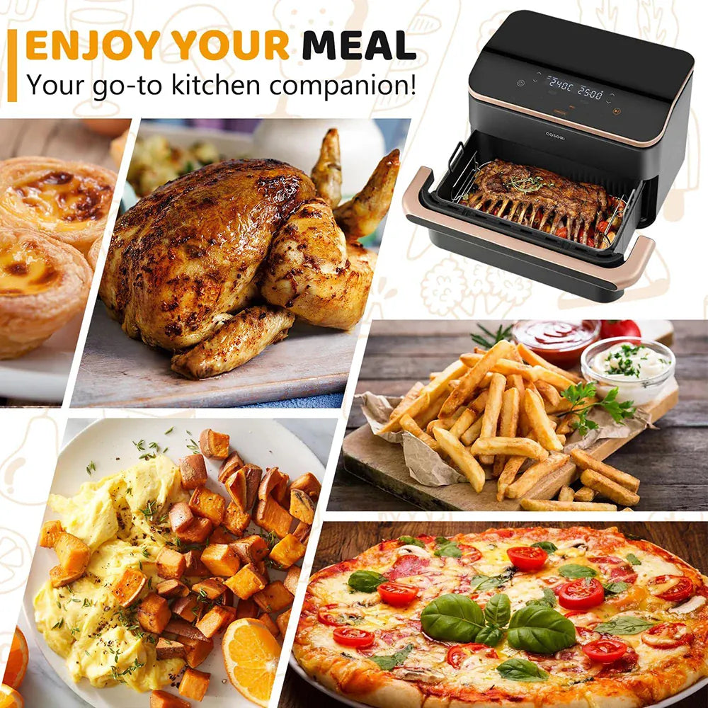 Moule Silicone Réutilisable Air Fryer 10L pour Friteuse 10L Air Fryer