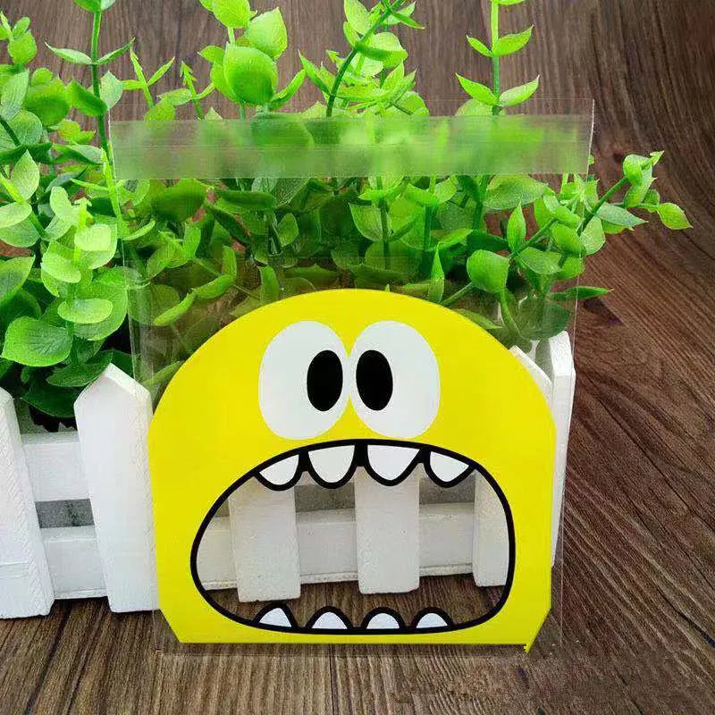 Sachets Emballage Apéritif Cartoon Lot de 100 Pièces 10x15cm