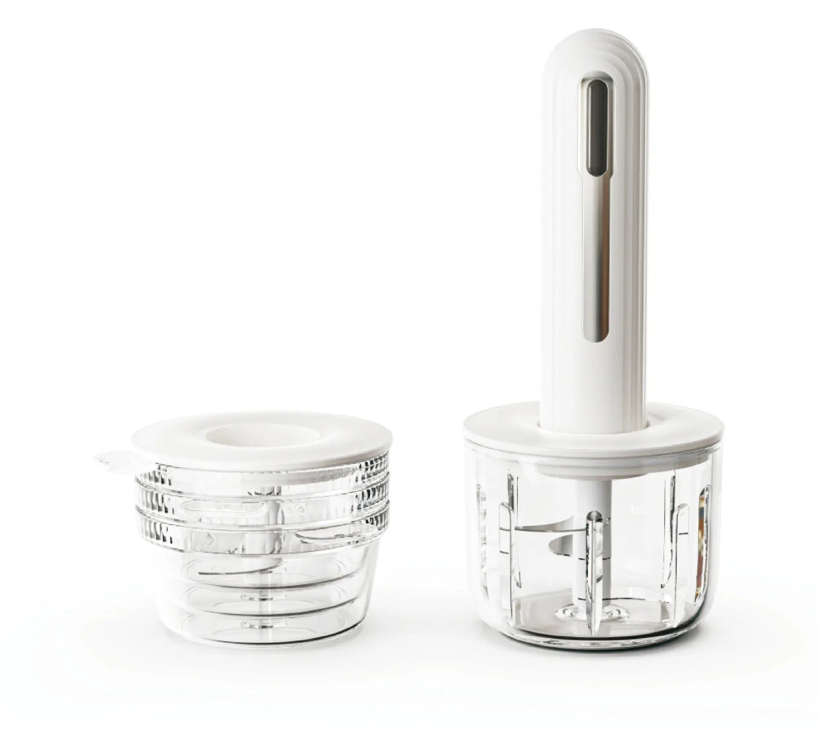 Hachoir Électrique Sans Fil 30 W USB — 1 Grand Bol 400 ml + 3 Petits Bols 200 ml hachoir electrique