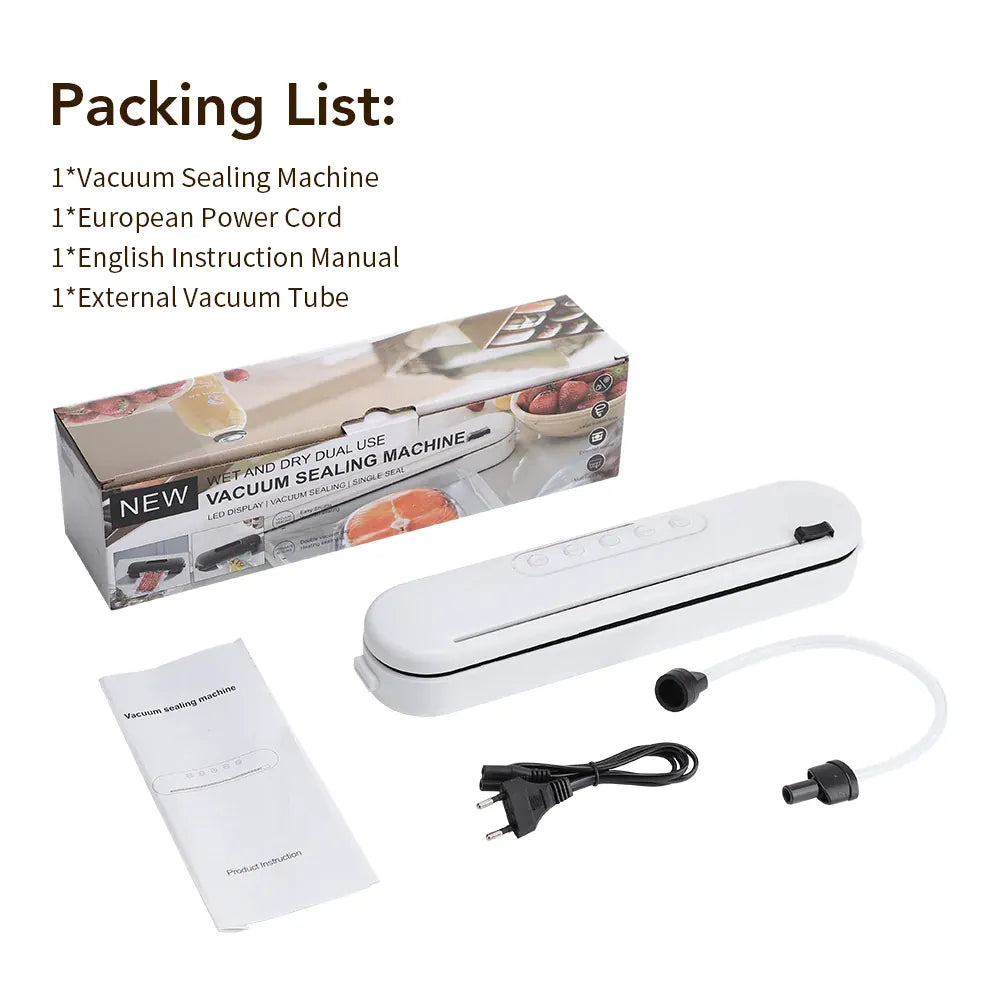 Scelleuse Alimentaire Électrique - 200 Watts Sacs Compatibles sv