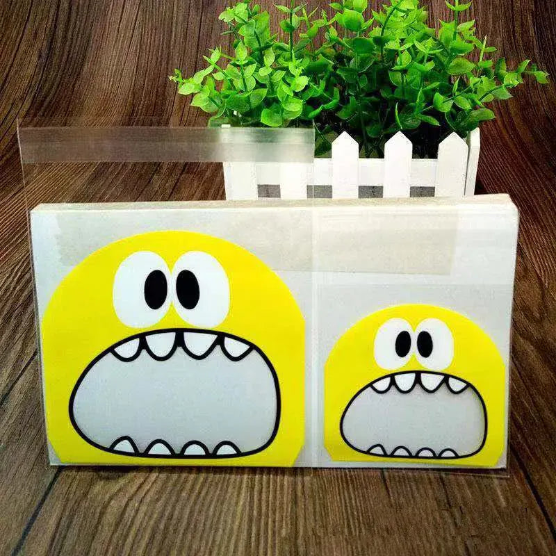 Sachets Emballage Apéritif Cartoon Lot de 100 Pièces 10x15cm