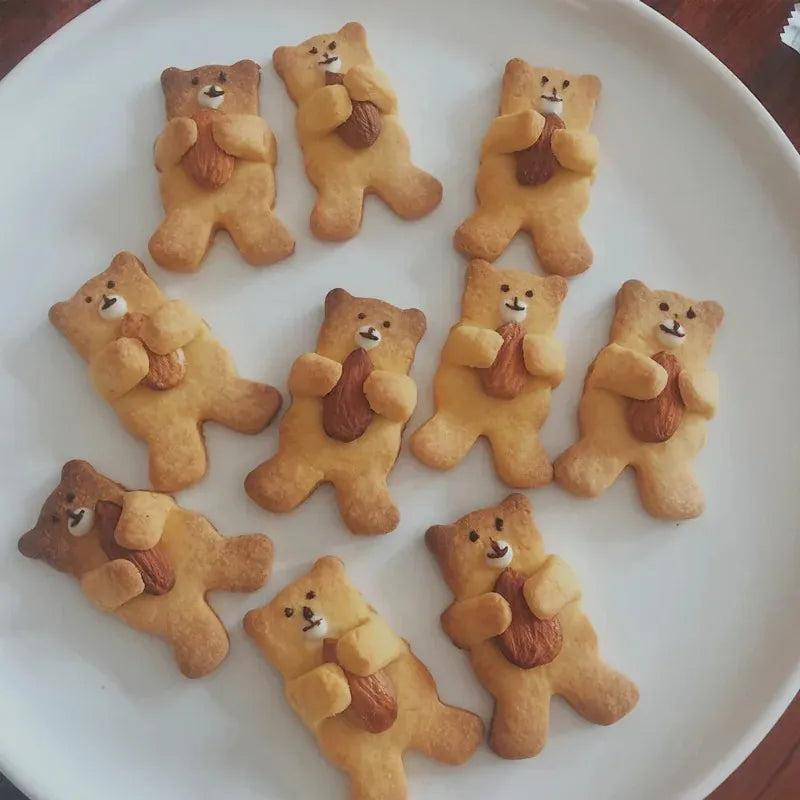 Emporte-pièce ours en inox - Découpeur de biscuits pour pâtisserie emportepieces