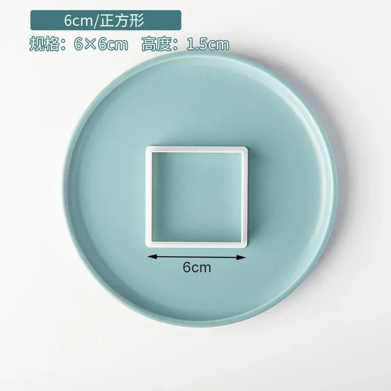 Emporte-pièce à Pâtisserie - Ensemble de 6 Formes Géométriques emportepieces