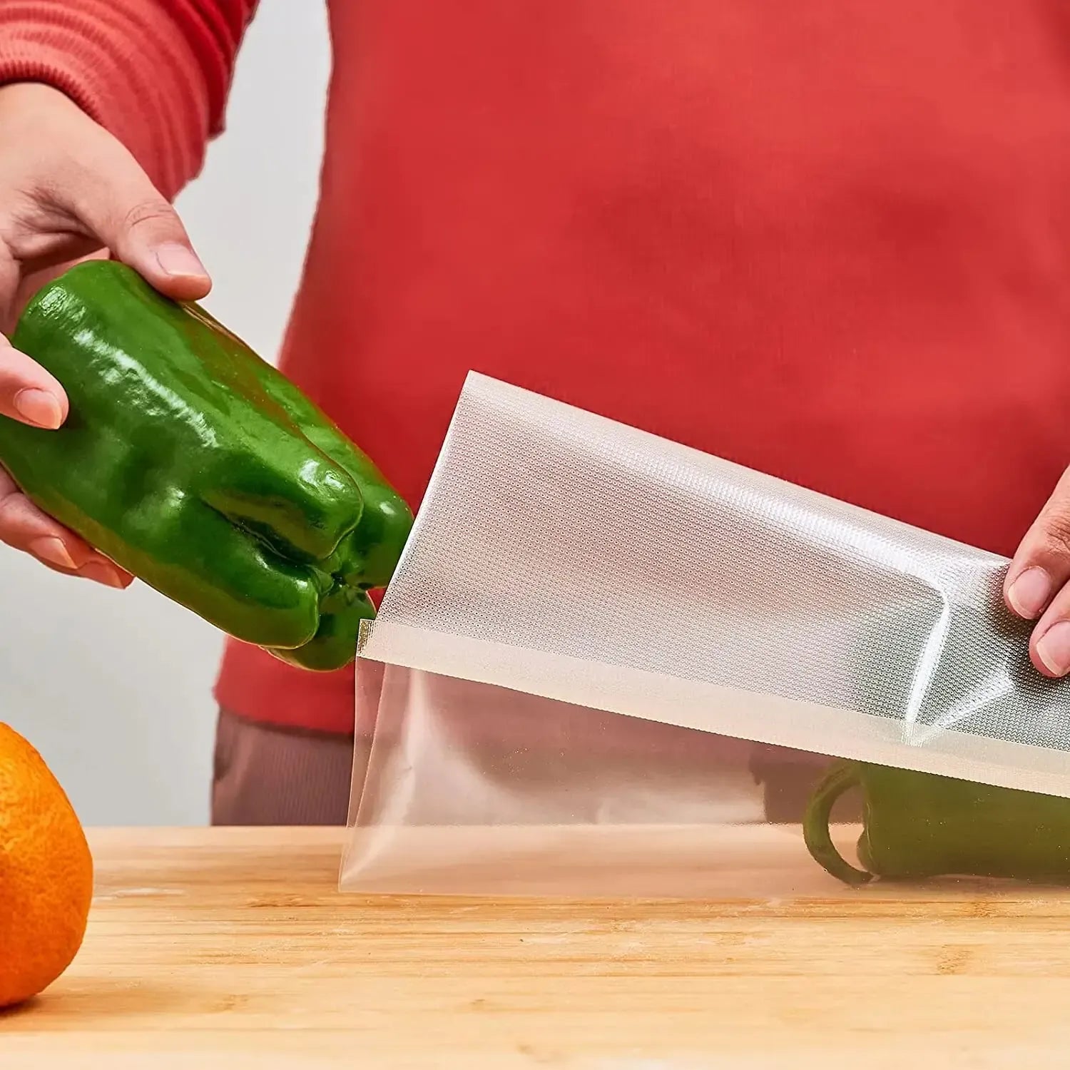 sac hermétique pour aliments sous vide