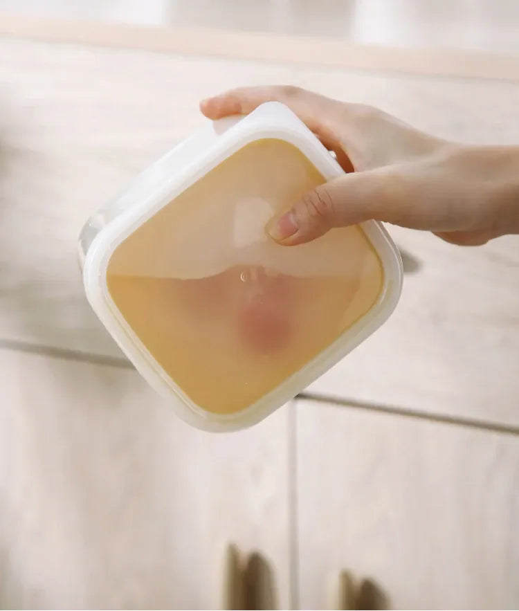 Bac de Conservation Fruits et Légumes avec Grille Égouttoir 1L