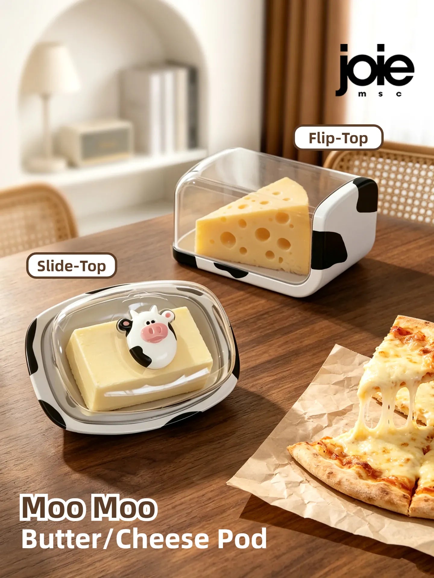 Boîte de Conservation avec Couvercle pour Beurre et Fromage