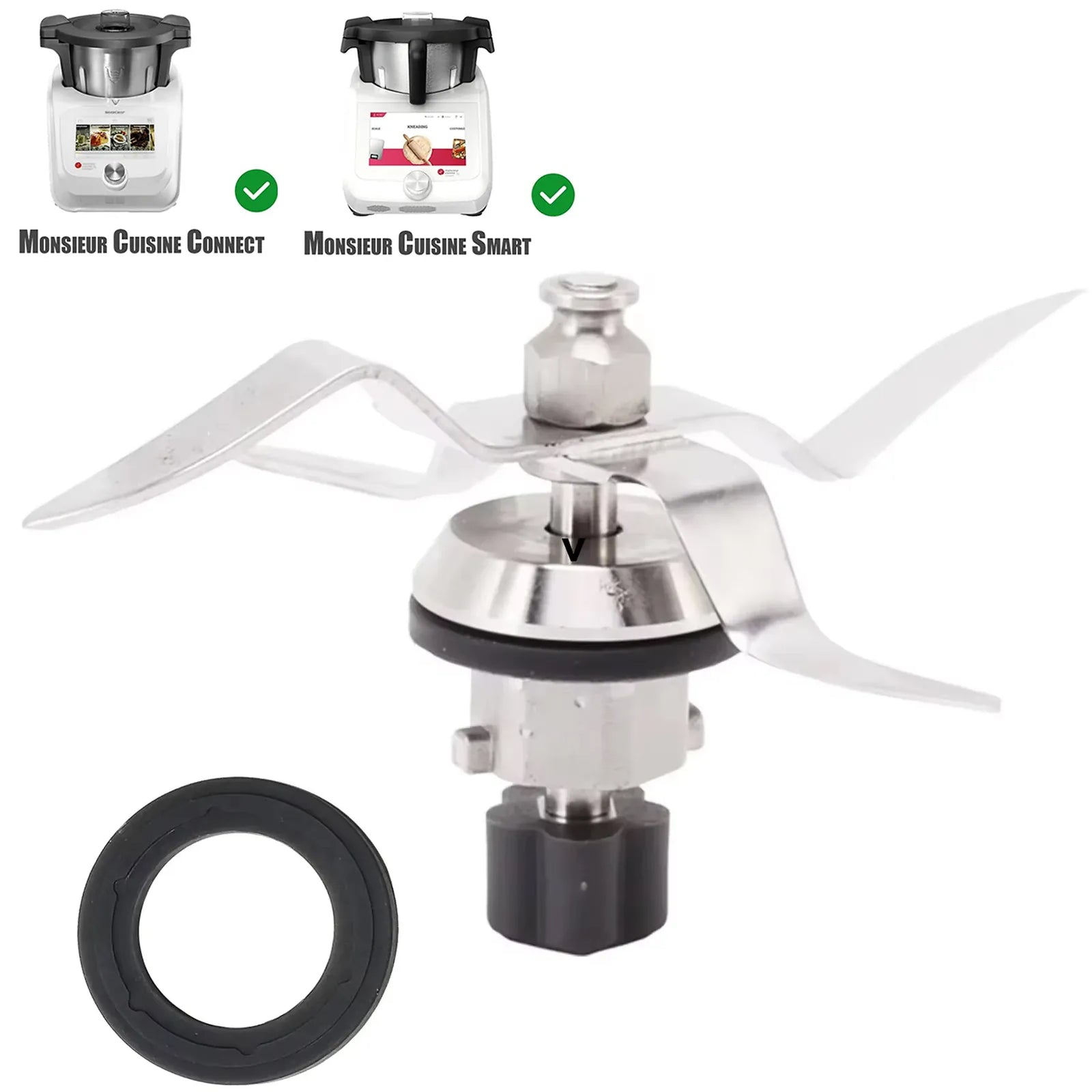 Accessoire Monsieur Cuisine Lame Mixage Compatibilité Connect et Smart