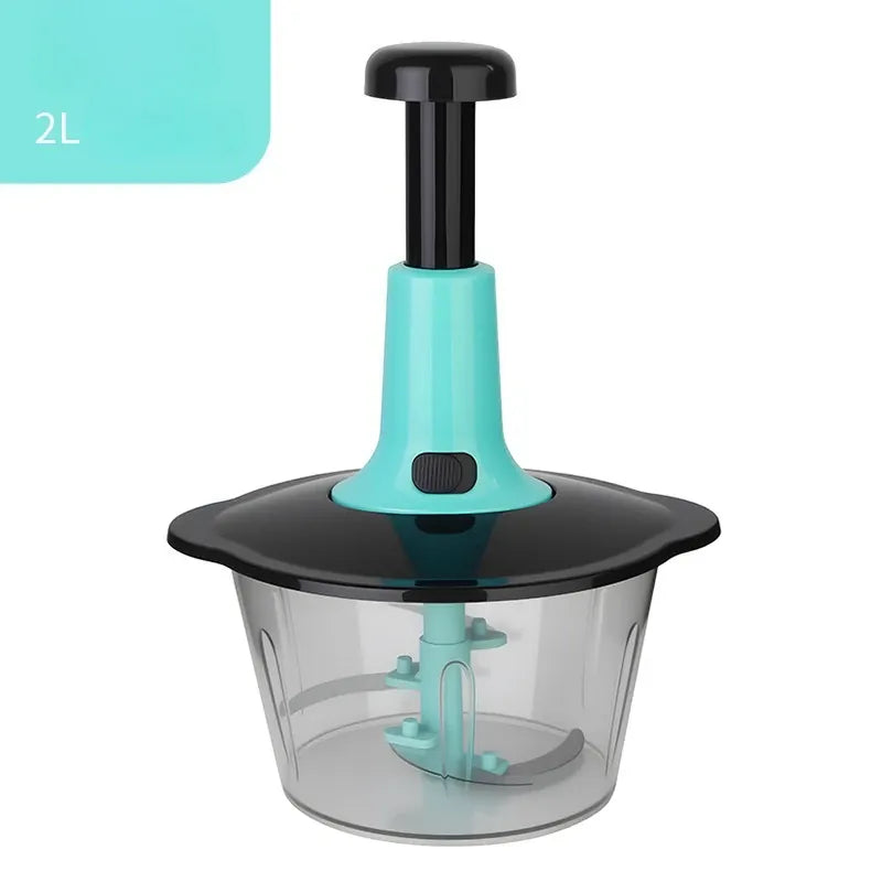 Hachoir Manuel Multifonctionnel pour Légumes et Viande | Ergonomique hachoir manuel