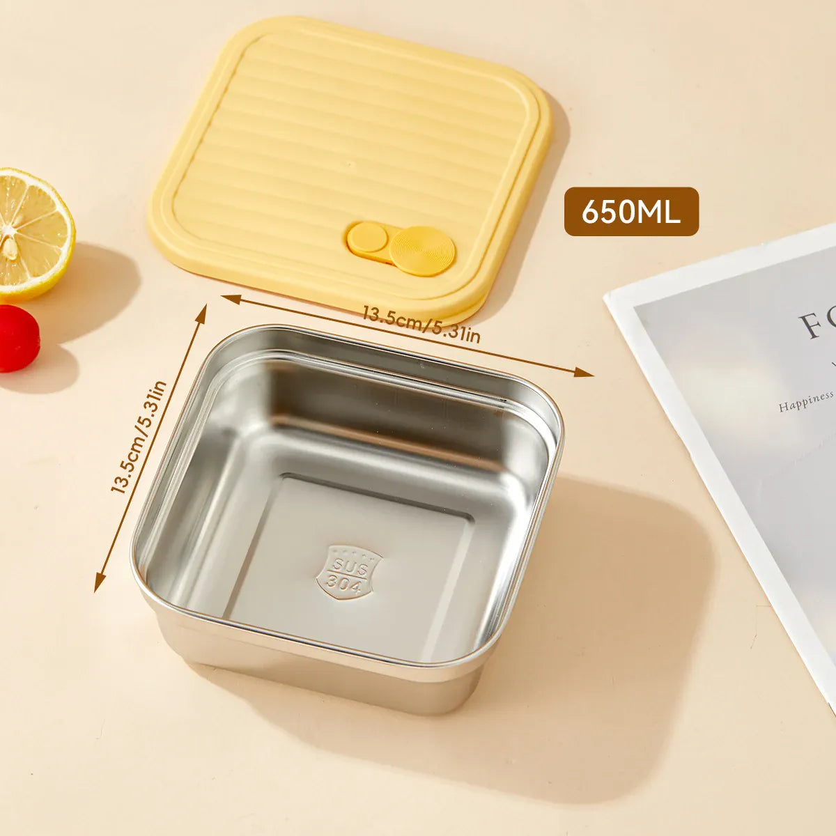 Ensemble Lunch Box Lucky - 700ml Étanche Anti-Fuite Bento