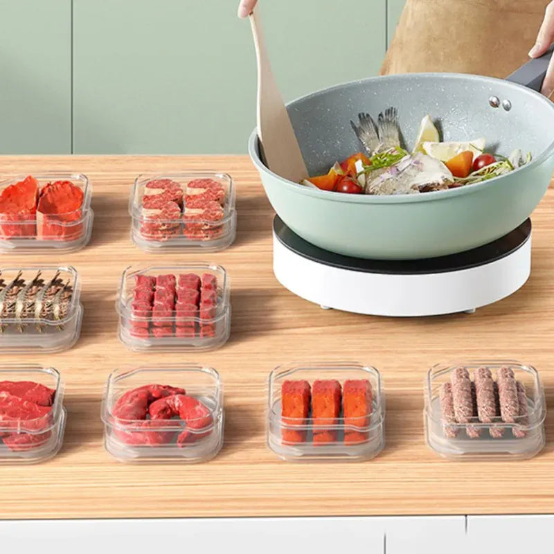 15 Boîtes de Conservation Rangement Frigo