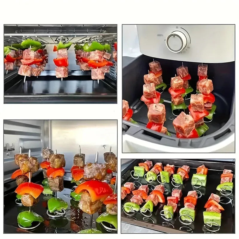 Kit Accessoires Grille Inox Air Fryer - Lot de 10 Pièces 304 inox Air Fryer
