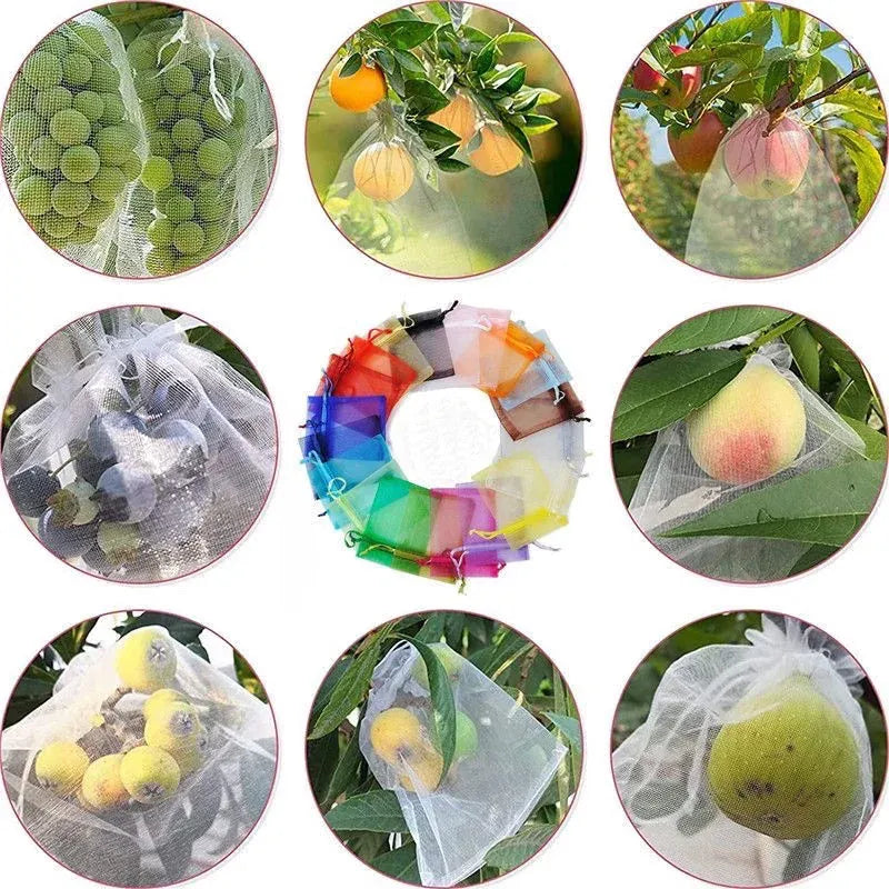 Sacs Filet Réutilisables - Lot de 200 Protection Insectes