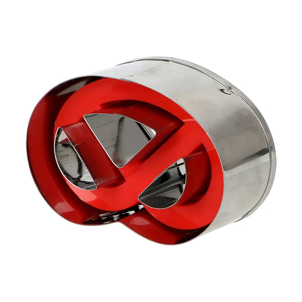 Emporte-pièces en inox pour gâteau - 2 pièces en forme de bretzel emportepieces