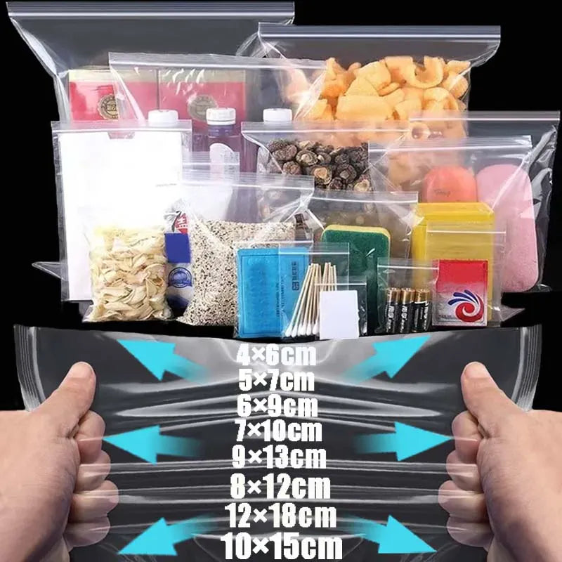 sachets pour aliments en lot de 1000 pièces