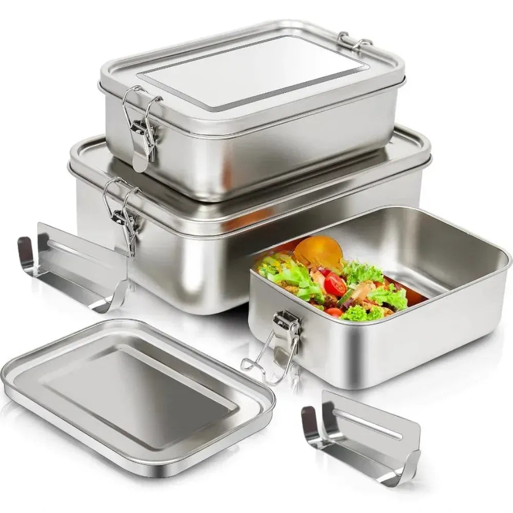 Gamelle en Inox hermétique de 850 à 2400 ml lunchbox