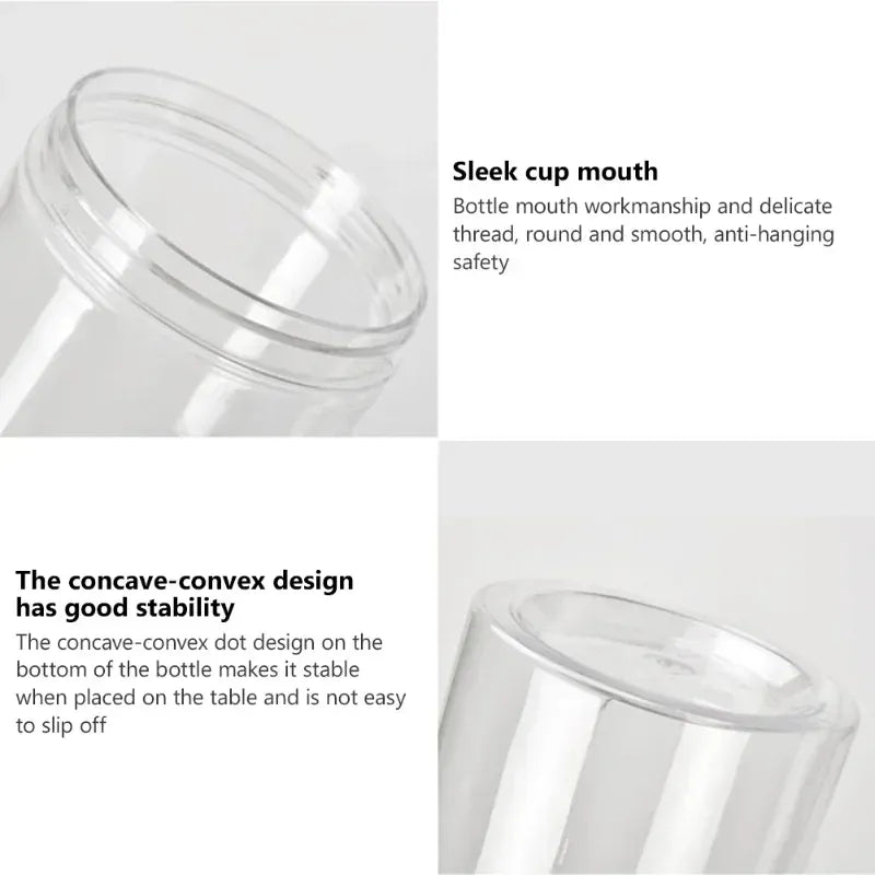 lot de pots en plastique pour stockage